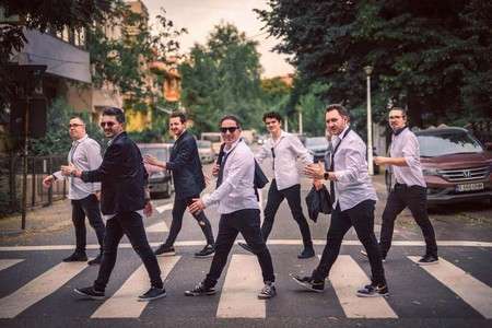 alex vasilache jukebox band crosswalk zebra crossing artwork band poster bucharest romania